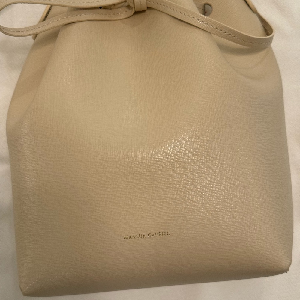 Mansur Gavriel Mini Bucket Bag Dune Ivory Cream - Picture 3 of 11